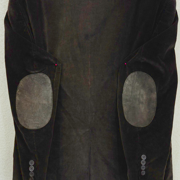 Stafford Men Sze 48R Brown Classic Fit Corduroy Blazer Sport Coat Casual Jacket - Picture 12 of 14